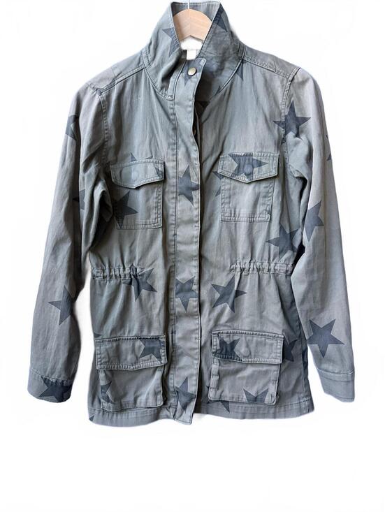 Knox Rose Jackets & Blazers - Knox Rose Star Print Utility Jacket XS